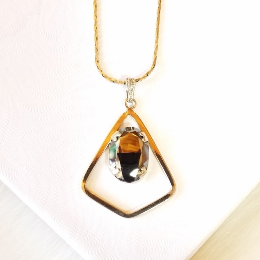 HEMATITE Pendant Necklace